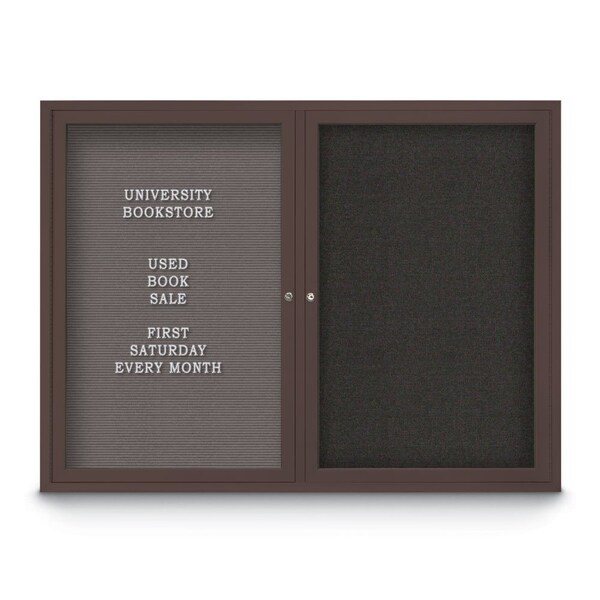 Corkboard, 18"x24", Surf/Satin
